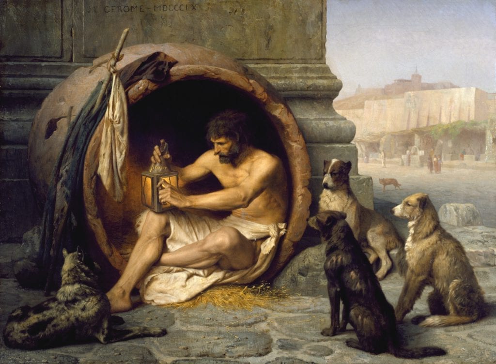 Niezwykłe życie i myśl Diogenesa Cynika